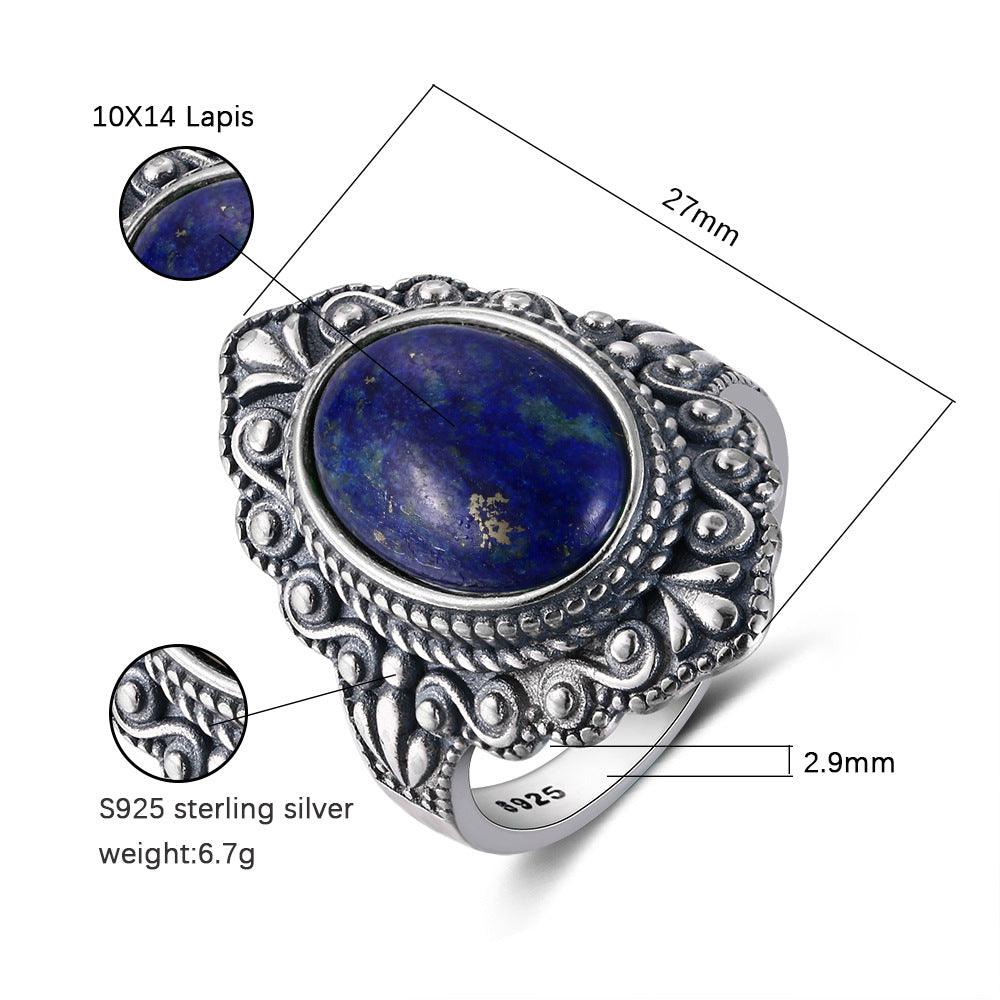 Natural Green Fashion Emerald Ring Women - BUNNY BAZAR