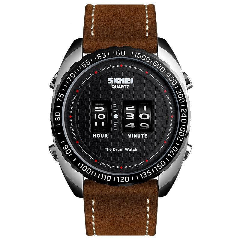 Roller Watch Skmei Business Fashion Men's Belt Quartz is Stylish and Practical - BUNNY BAZAR