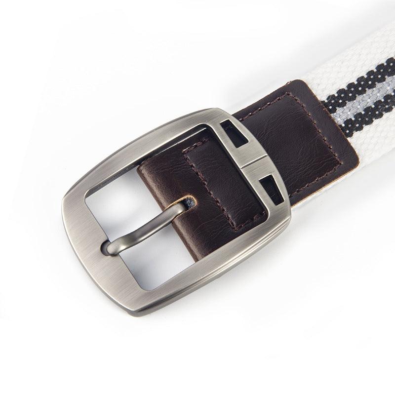 Pin Buckle Canvas Belt Casual - BUNNY BAZAR