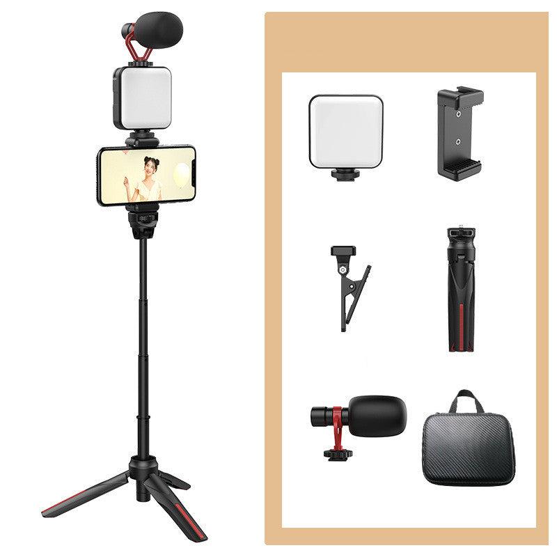 Mobile Phone Live Selfie Stick Fill Light Tripod - BUNNY BAZAR