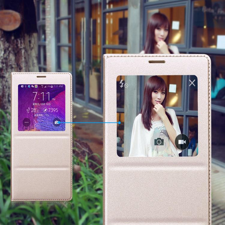 Smart cover for clamshell windows for Samsung note4 - BUNNY BAZAR