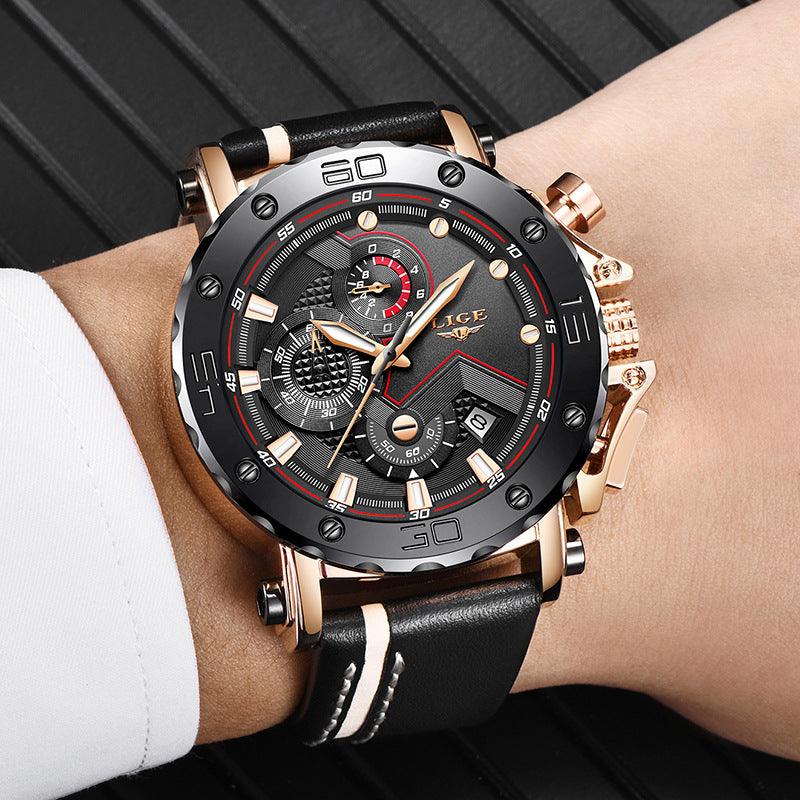 This Product Offers A Luxury High-Quality Design Dial, Along With A Date Display Featur - BUNNY BAZAR