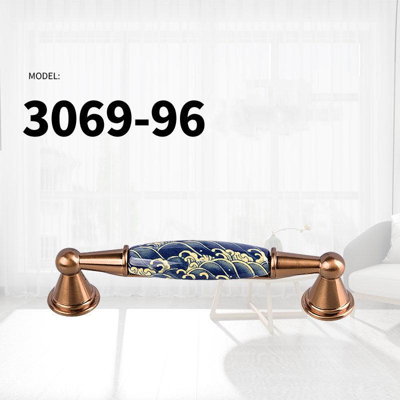 Retro new Chinese style cabinet drawer handle - BUNNY BAZAR