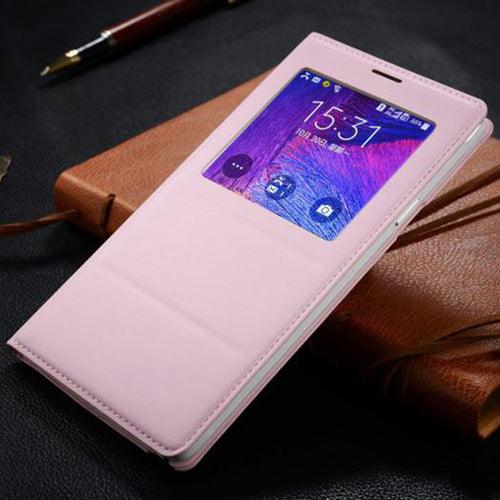 Smart cover for clamshell windows for Samsung note4 - BUNNY BAZAR