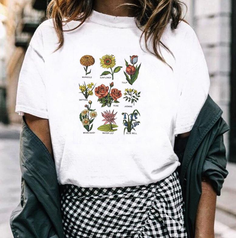 Rose t-shirt - BUNNY BAZAR