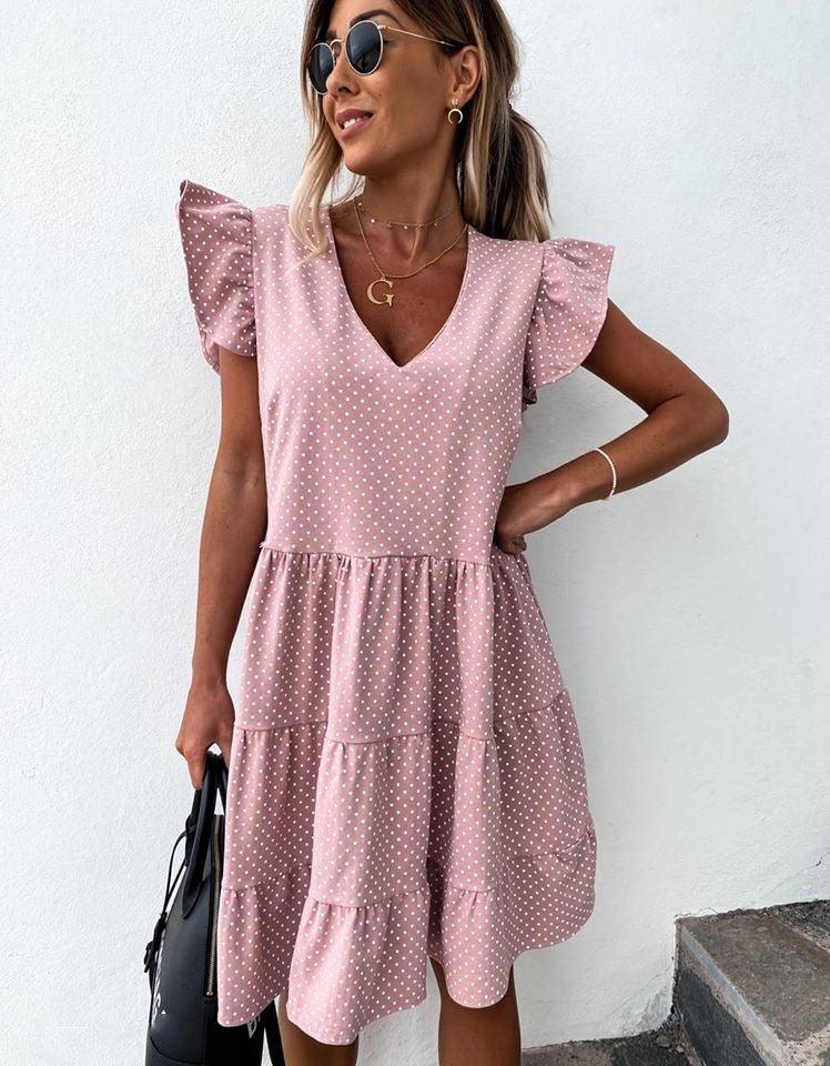 Polka dot ruffled cake skirt - BUNNY BAZAR