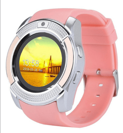 Full round screen smart watch sedentary sleep monitoring - BUNNY BAZAR