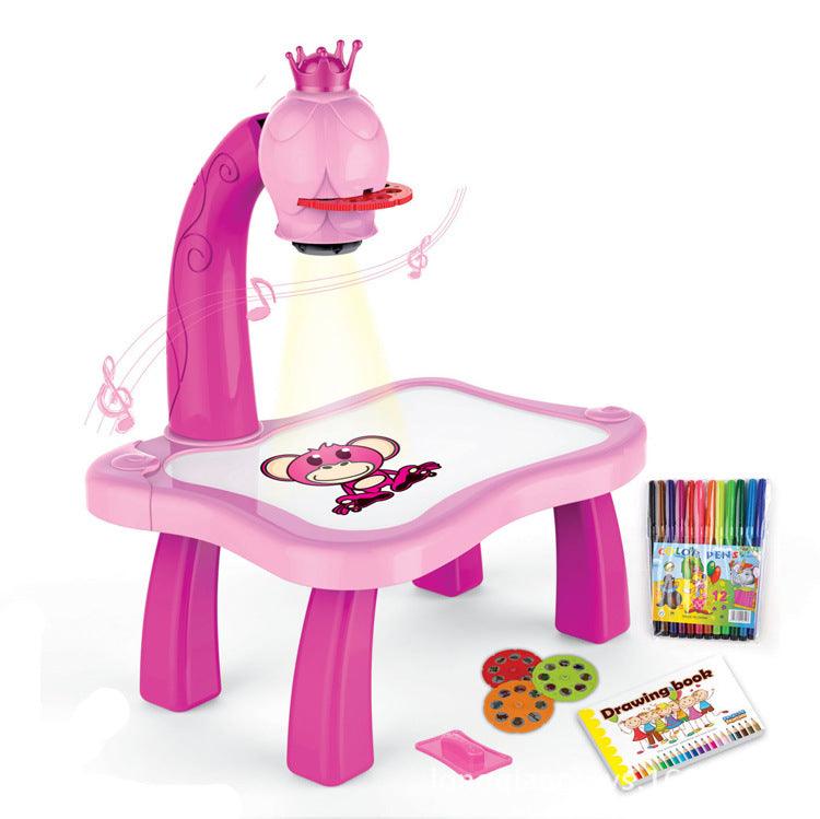 Drawing Projector Table for Kids, Trace and Draw Projector Toy - BUNNY BAZAR