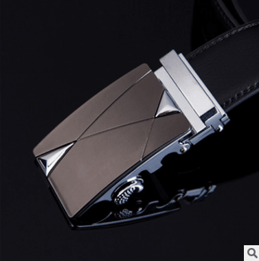 Men's leather factory direct belt buckle leather belt men's automatic belt belt wholesale business - BUNNY BAZAR