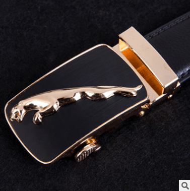 Men's leather factory direct belt buckle leather belt men's automatic belt belt wholesale business - BUNNY BAZAR