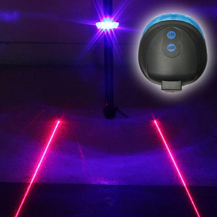 Make Your Nighttime Rides Safer With The Bicycle Tail Light (5LED+2Laser) - BUNNY BAZAR