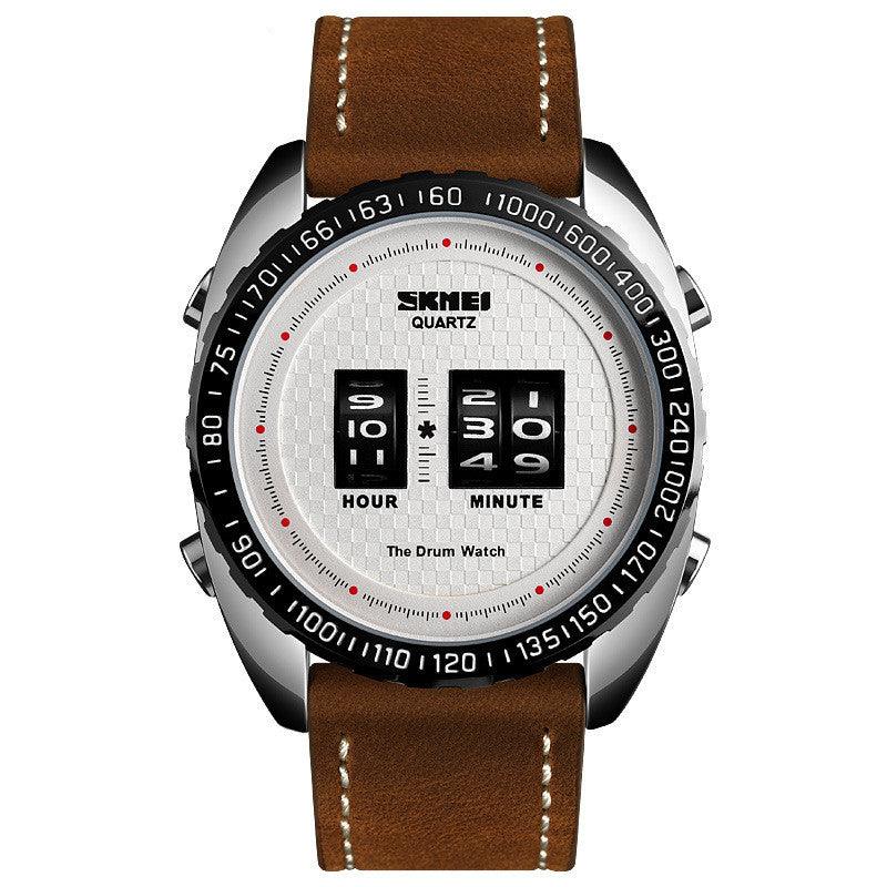 Roller Watch Skmei Business Fashion Men's Belt Quartz is Stylish and Practical - BUNNY BAZAR