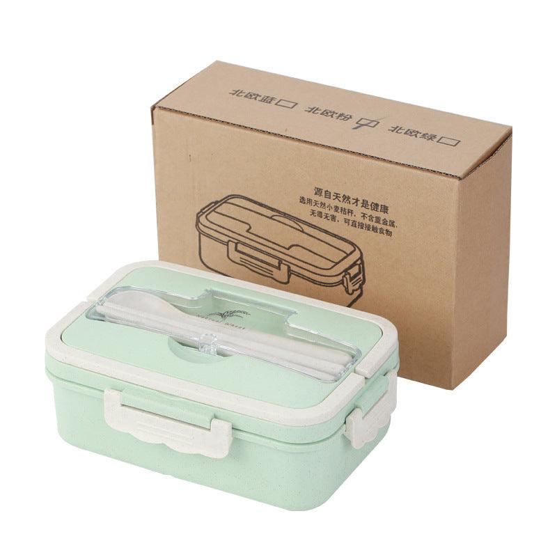 Korean-style Sealed Student Lunch Box With Lid And Compartment - BUNNY BAZAR