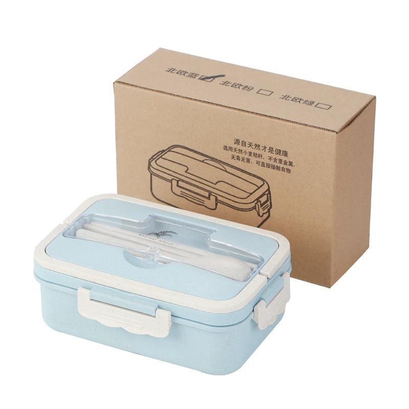 Korean-style Sealed Student Lunch Box With Lid And Compartment - BUNNY BAZAR
