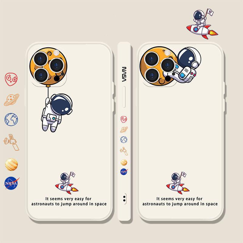 Silicone Mobile Phone Cover for Lunar Astronauts - BUNNY BAZAR