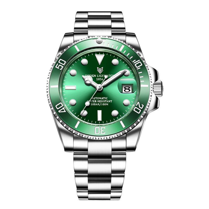 Classic Business Mechanical Watch 100m Waterproof Watch - BUNNY BAZAR