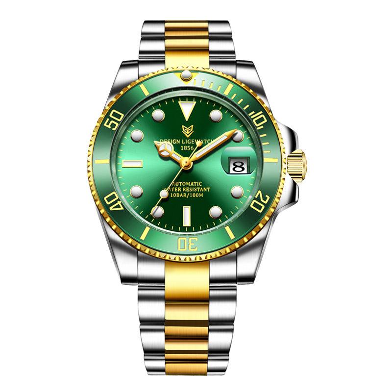 Classic Business Mechanical Watch 100m Waterproof Watch - BUNNY BAZAR