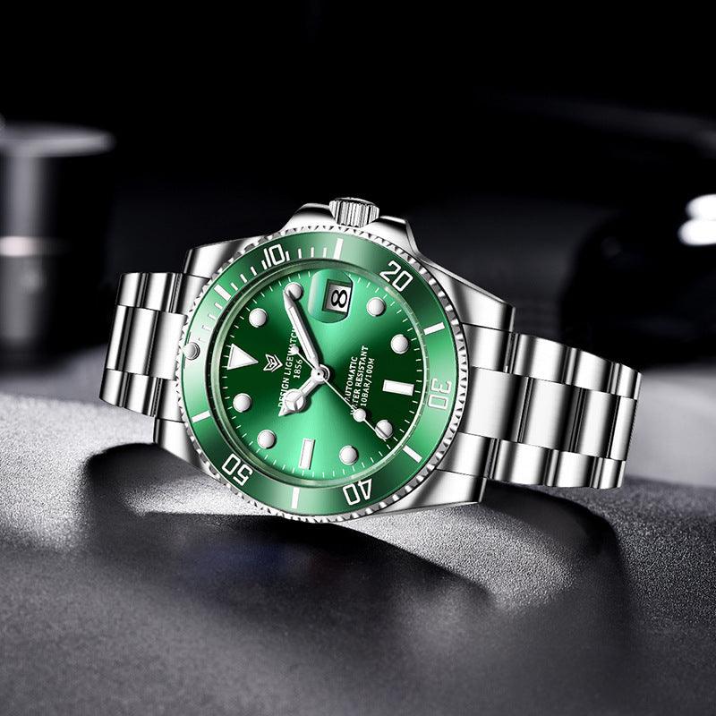 Classic Business Mechanical Watch 100m Waterproof Watch - BUNNY BAZAR