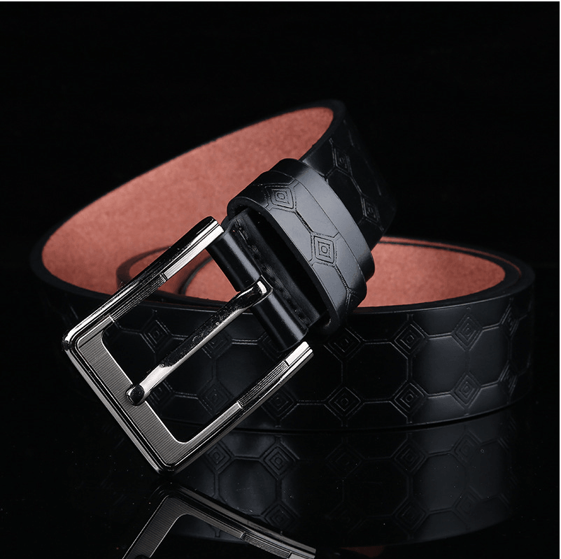 New Style Men's Leather Belt, European And American Fashion Popular Belt - BUNNY BAZAR