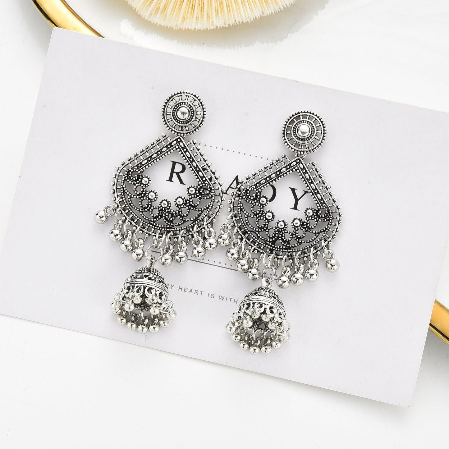 Add a Touch of Glamour To your Look With These Bell Tassel Earrings - BUNNY BAZAR