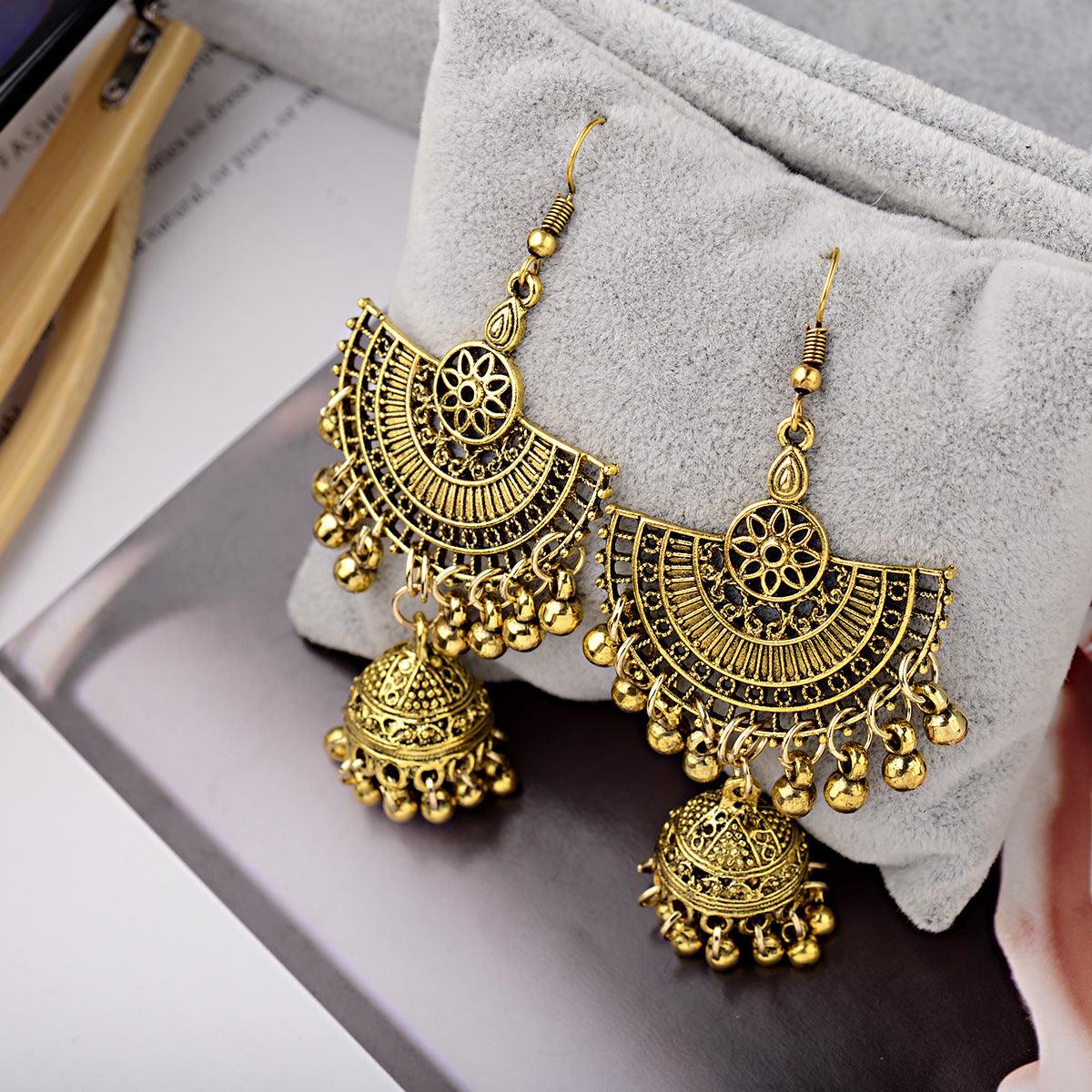 Add a Touch of Glamour To your Look With These Bell Tassel Earrings - BUNNY BAZAR