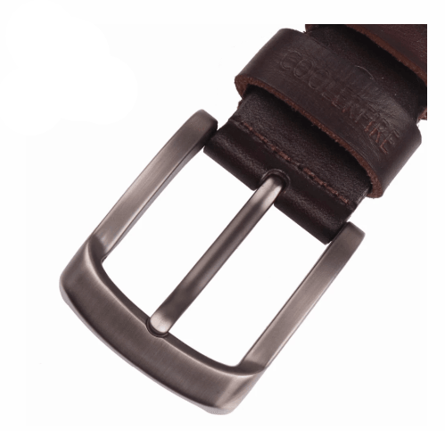 High-end First Layer Cowhide Belt Leather Pin Buckle Belt Pants Belt Men - BUNNY BAZAR
