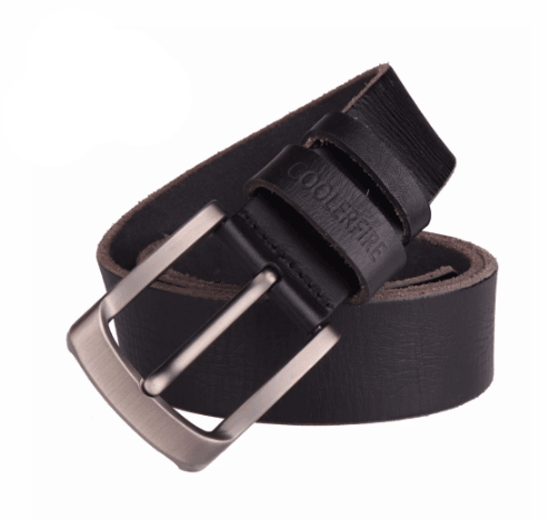High-end First Layer Cowhide Belt Leather Pin Buckle Belt Pants Belt Men - BUNNY BAZAR