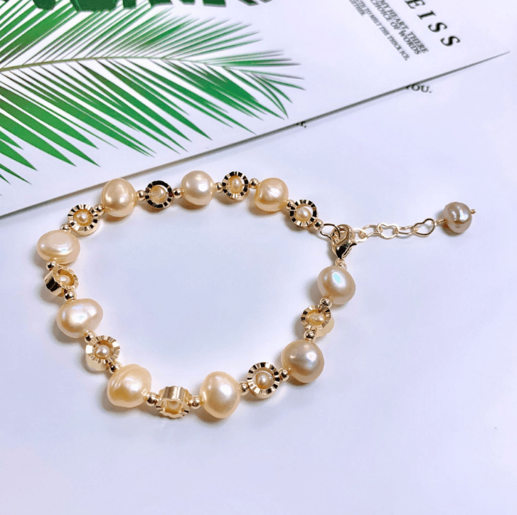 New Design Baroque Pearl Bracelet Fashion Personality Female Bracelet Temperament Bracelet Wild Simple Jewelry Wholesale - BUNNY BAZAR