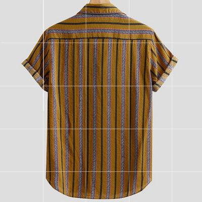 Men's Casual Thin Short-sleeved Shirt - BUNNY BAZAR