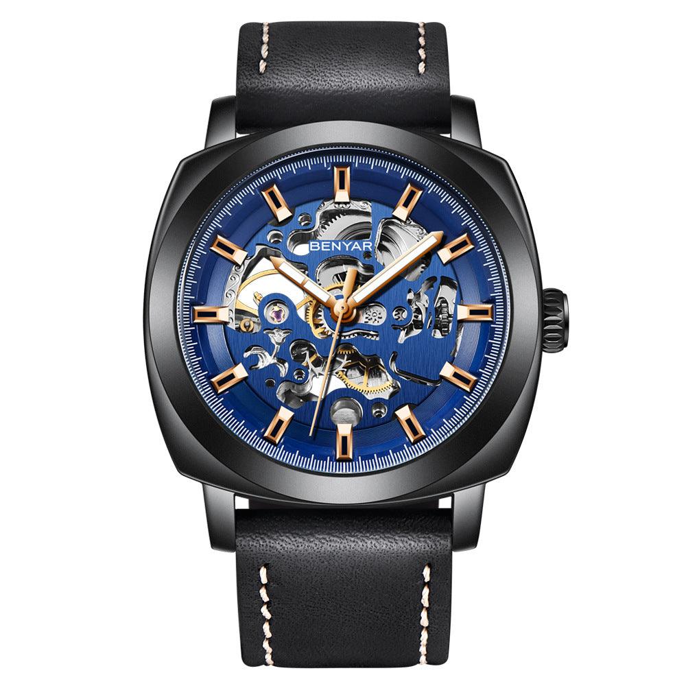 Hollow Out Mechanical Watch is a Sophisticated Automatic Fashion Men's Watch - BUNNY BAZAR