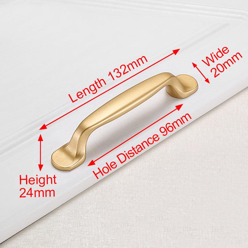 Golden Solid Cabinet Wardrobe Handle Modern Furniture - BUNNY BAZAR
