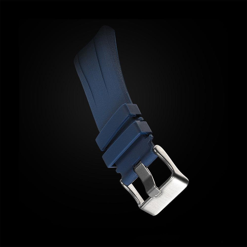 Men's Three Eyes Waterproof Sports Watch Casual Chronograph Tape - BUNNY BAZAR