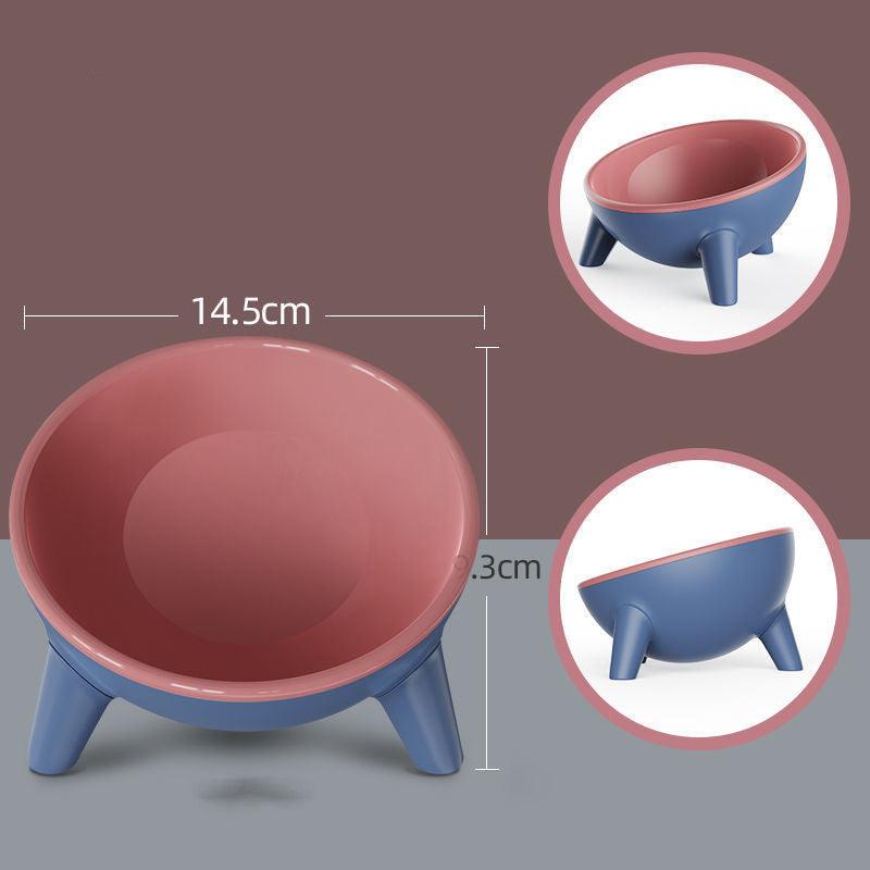 Cat Dog Bowl With Stand Pet Feeding Food Bowls Dogs Bunny Rabbit Nordic Color Feeder Product Supplies Pet Accessories - BUNNY BAZAR