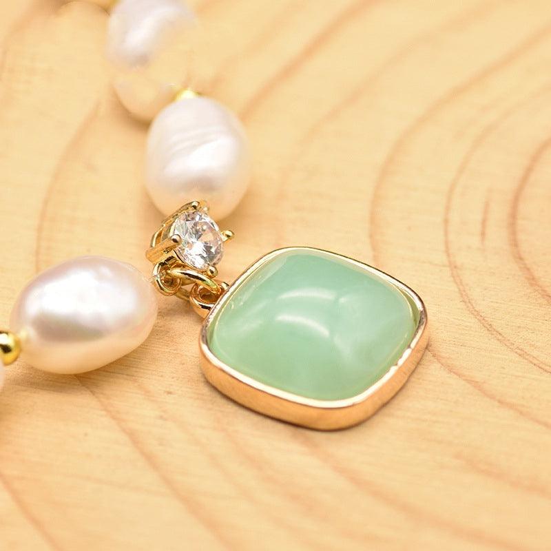 Natural Stone Baroque Pearl Bracelet - BUNNY BAZAR