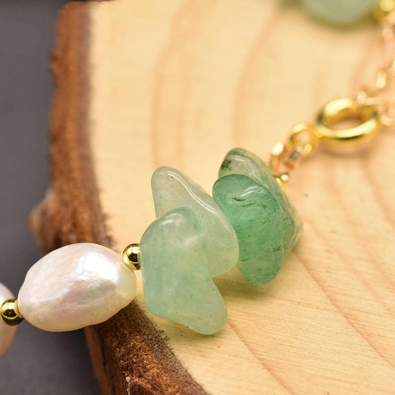 Natural Stone Baroque Pearl Bracelet - BUNNY BAZAR