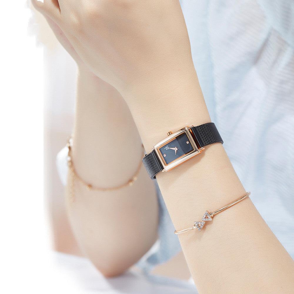 New Fashion Women's Watch Mesh Strap Watch Quartz Watch - BUNNY BAZAR