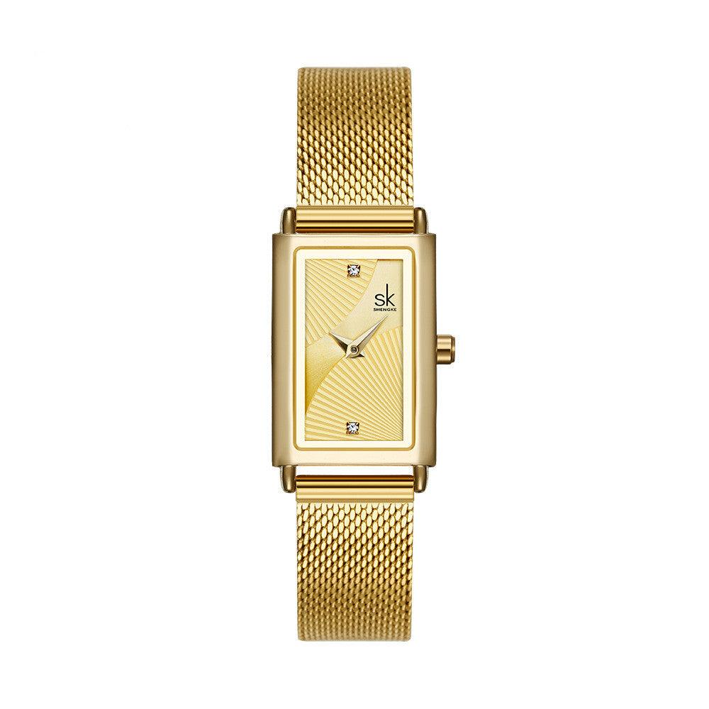 New Fashion Women's Watch Mesh Strap Watch Quartz Watch - BUNNY BAZAR