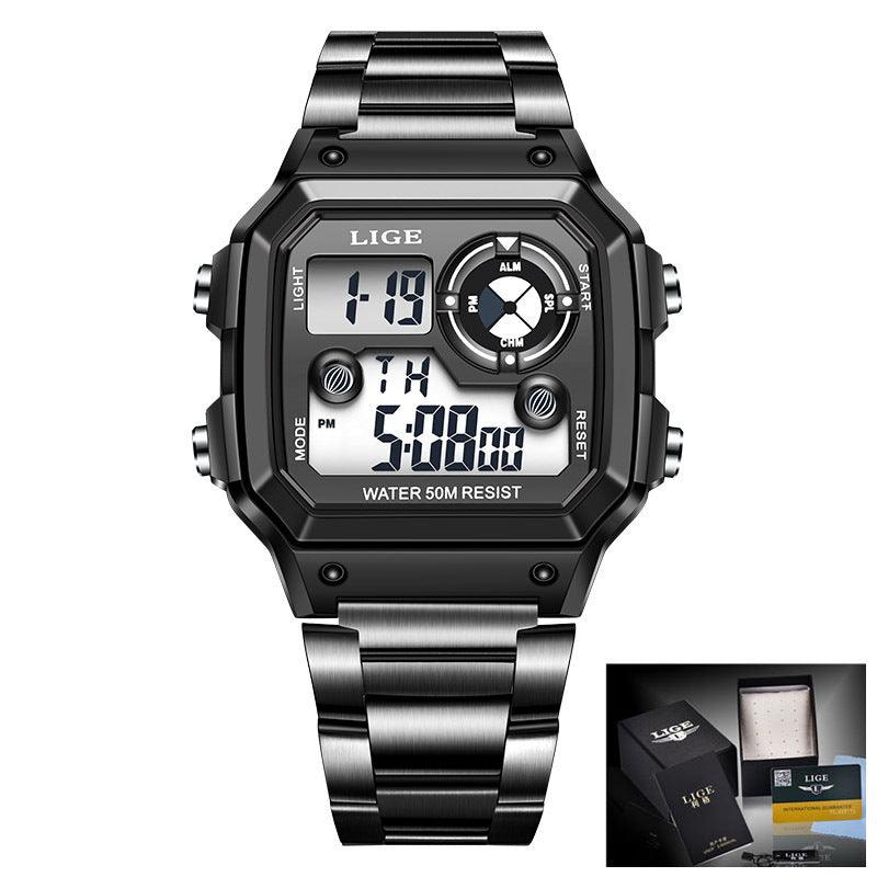 Unisex Watch Luminous Display Multifunctional - BUNNY BAZAR