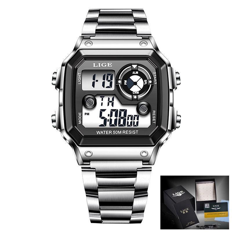 Unisex Watch Luminous Display Multifunctional - BUNNY BAZAR