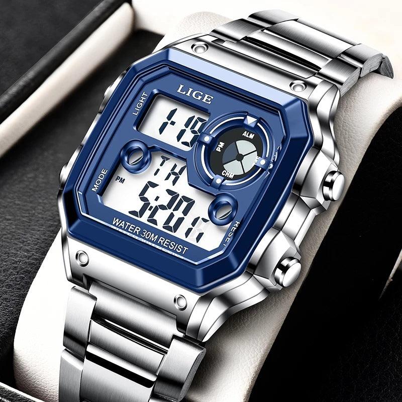 Unisex Watch Luminous Display Multifunctional - BUNNY BAZAR