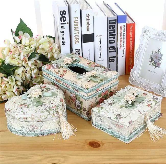 Jewelry Box, Earrings, Ring Storage Box, Tissue Box - BUNNY BAZAR