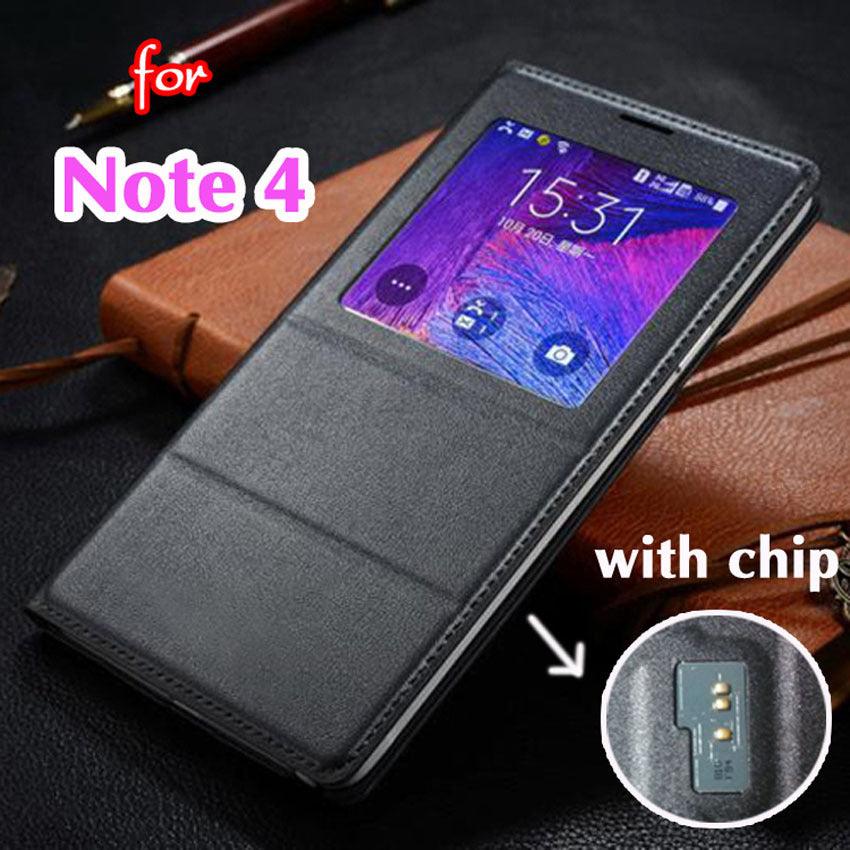 Smart cover for clamshell windows for Samsung note4 - BUNNY BAZAR