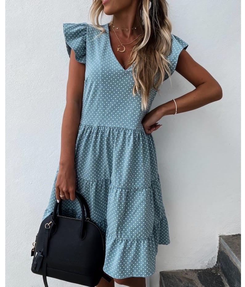 Polka dot ruffled cake skirt - BUNNY BAZAR