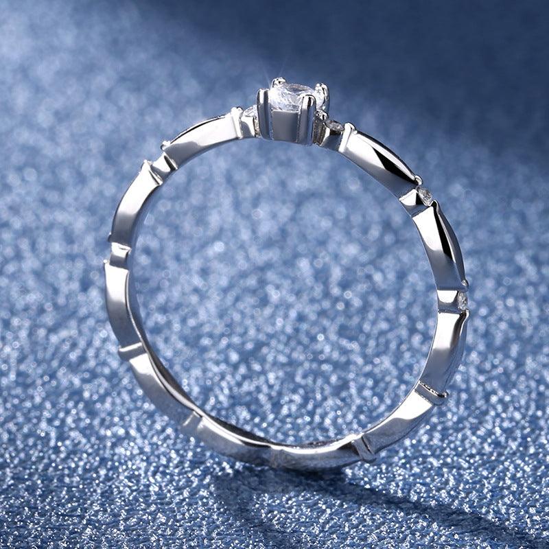 Moissanite Fashion Diamond Wedding Ring - BUNNY BAZAR