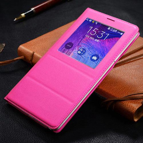 Smart cover for clamshell windows for Samsung note4 - BUNNY BAZAR