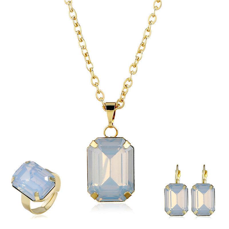 Bridal jewelry European and American jewelry set - BUNNY BAZAR
