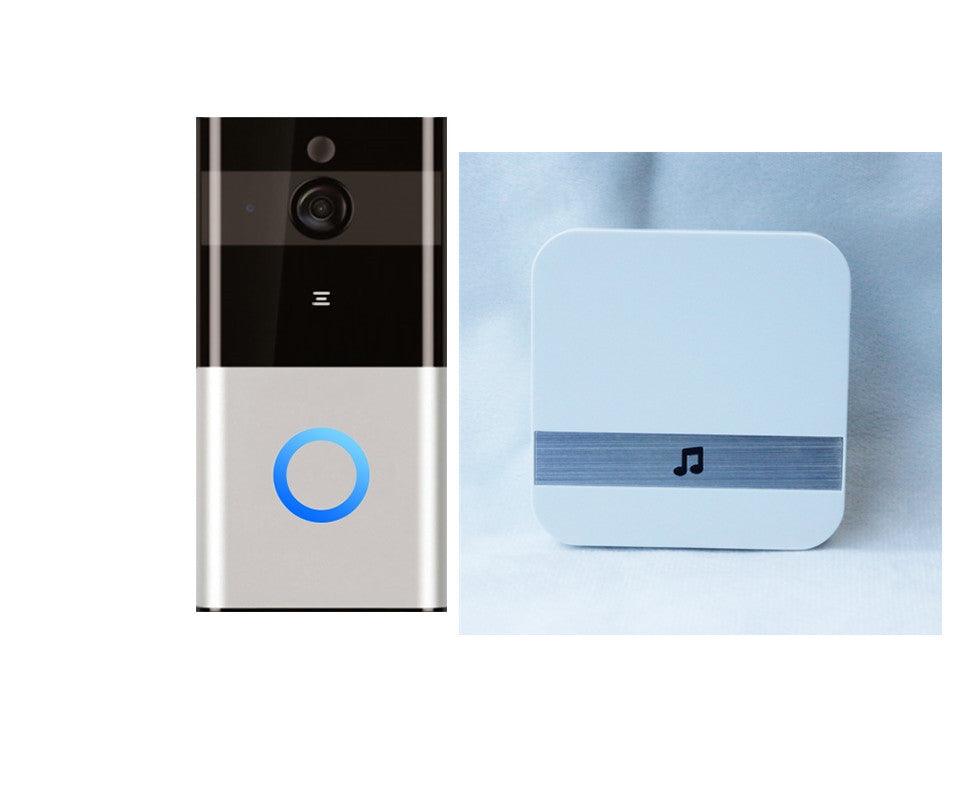 Marlboze 720P WIFI Visual Doorbell Wireless Intercom Doorbell PIR Motion Detection Night View SD card Video Smart Doorbell Ring - BUNNY BAZAR