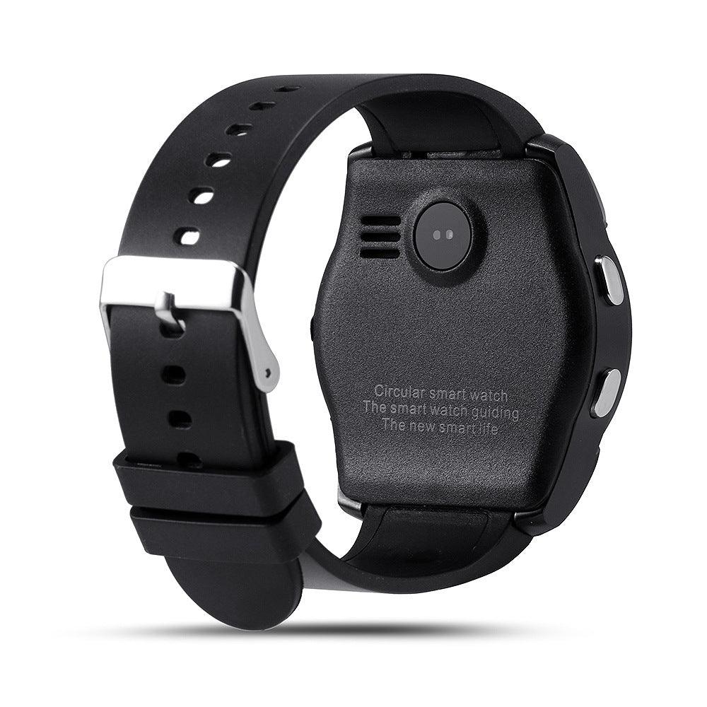 Full round screen smart watch sedentary sleep monitoring - BUNNY BAZAR