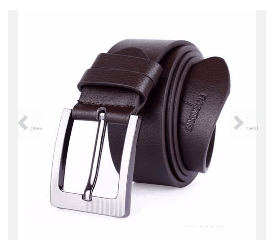 Men's belt - BUNNY BAZAR