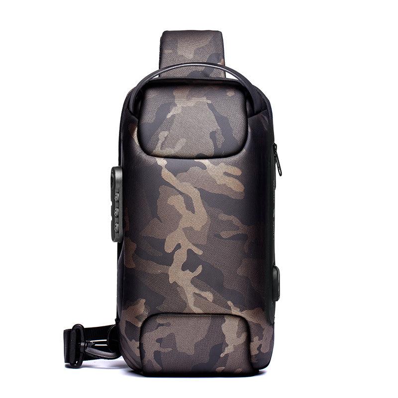Anti Theft Crossbody Backpack Waterproof USB Charging Port - BUNNY BAZAR